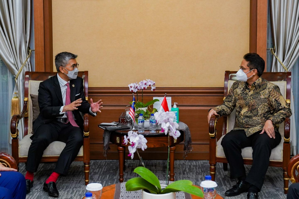 Sesi Pertemuan bersama Menteri Kesehatan Indonesia